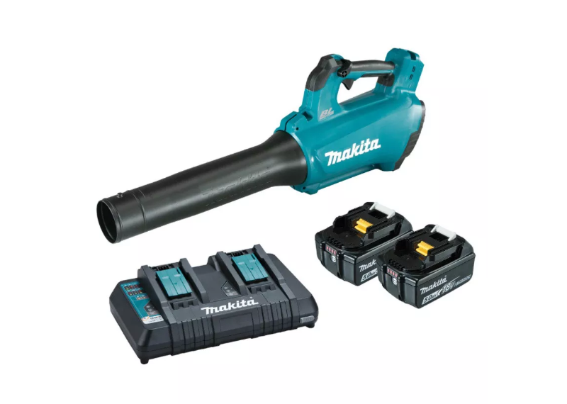 Makita 18V Brushless Blower KIT (2 x 5.0Ah Batteries)